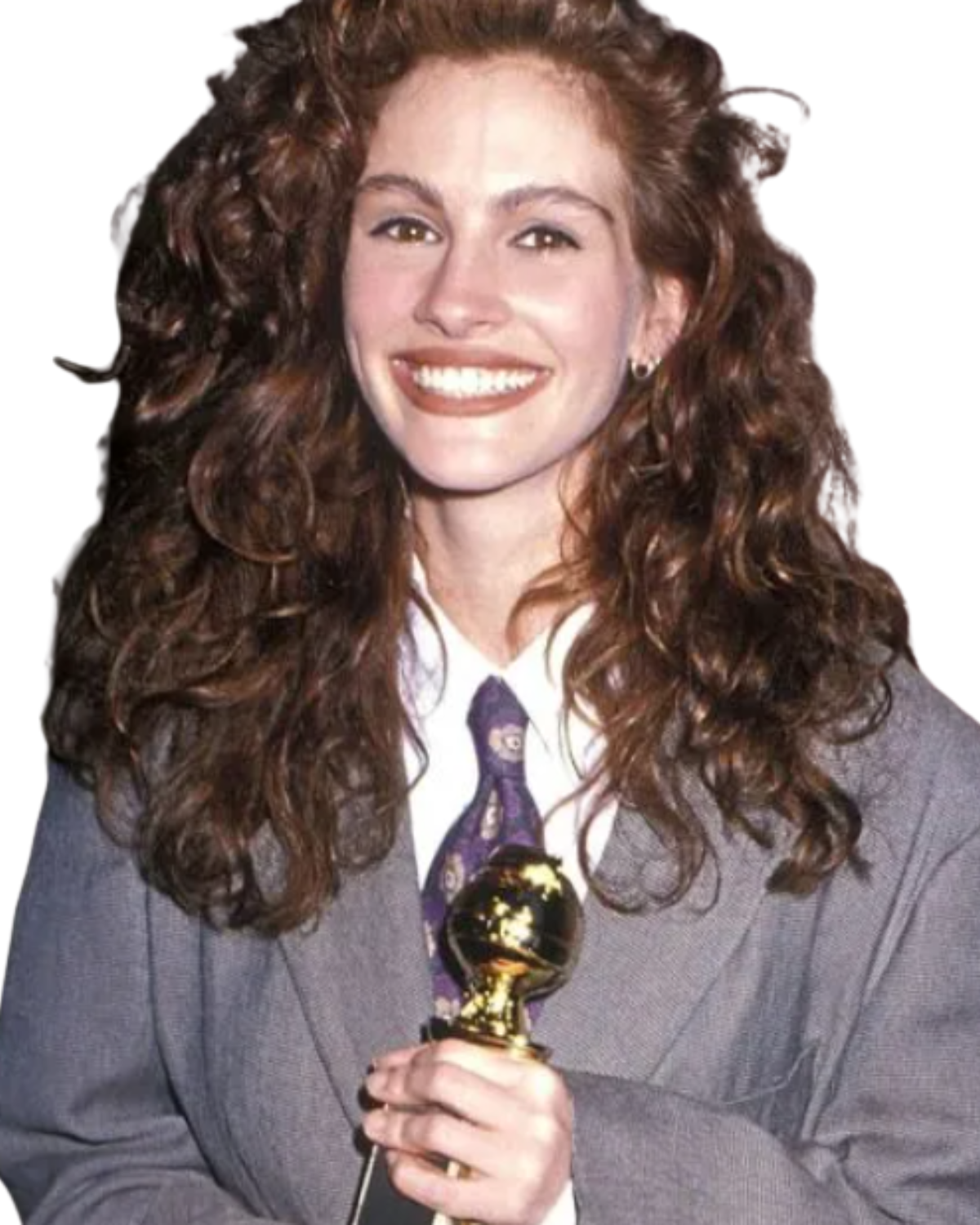 Julia Roberts’ Iconic 1990 Golden Globes Look Recreated
